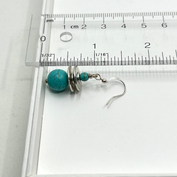 NWT Handmade Chunky Wood and Semi-Precious Necklace and Earrings SET - Picture 6 of 13